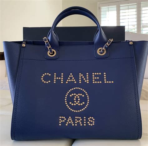 chanel deauville tote poshmark|CHANEL .